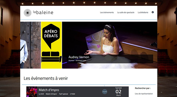 site internet la baleine