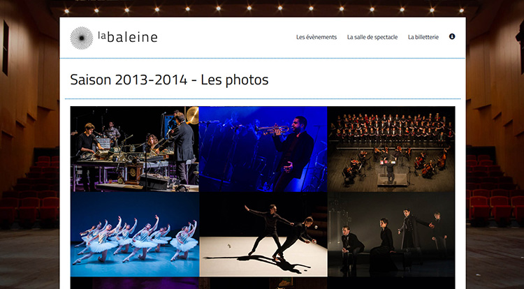 site internet la baleine