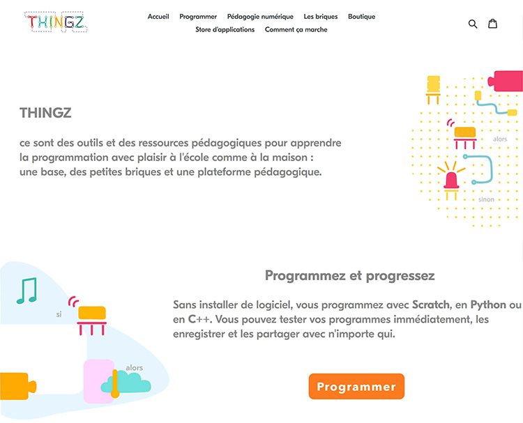 site internet thingz