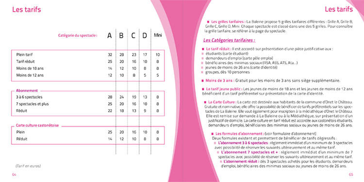 catalogue la baleine